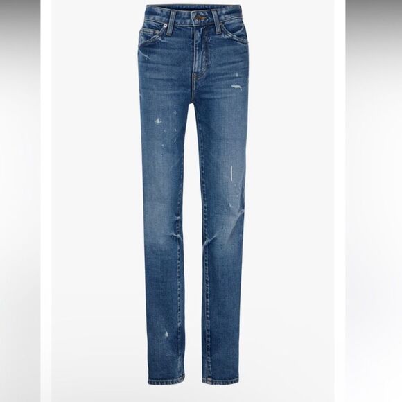 Cout De la Liberte Stretch Denim Girl Boy Jeans Womens Size 22 - Picture 1 of 13